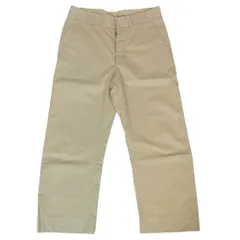 MAISON MARTIN MARGIELA メゾンマルタンマルジェラ 13AW S50KA0267 ボタンフライ コットン パンツ ベージュ系 44【中古】のサムネイル