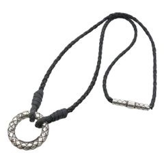 Bottega Veneta イントレチャート ダブルリング ネックレス - メルカリ