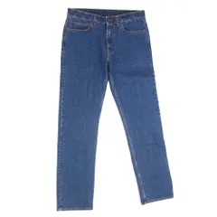 Stella McCartney ステラマッカートニー ロゴプリント ブラックデニムパンツ インディゴブルー系 31【中古】のサムネイル