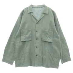 DRESSTERIOR ドレステリア リネン シャツ ジャケット 長袖 グリーン系【中古】のサムネイル