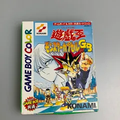 【中古品】 GBCソフト KONAMI コナミ 遊戯王モンスターカプセルGB ゲームボーイカラーソフト  【023-260531-hu-01-min】