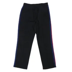 FRED PERRY フレッドペリー BILLY'S EXCLUSIVE SIDE STRIPE JERSEY SLACKS サイドストライプ ジャージー スラックス パンツ ブラック系 M【中古】のサムネイル