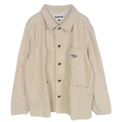 schott ショット 3112063 CORDUROY WORK COVERALL コーデュロイ カバーオール ジャケット ベージュ ベージュ系 M【中古】のサムネイル