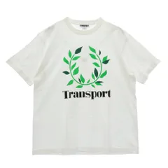 TRANSPORT トランスポート 月桂樹 ロゴ プリント 半袖 Tシャツ ホワイト系 XL【極上美品】【中古】のサムネイル