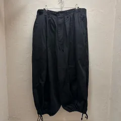 WILD SIDE YOHJI YAMAMOTO ワイルドサイドヨウジヤマモト Katsuragi Cotton Balloon Pants バルーンパンツ WL-P50-009 ブラック size:3【代官山B05】のサムネイル