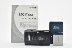 Canon IXY 600F ブラック 本体 デジカメ 動作確認済み - メルカリ