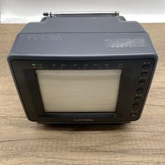 YUPITERU T10-C03 小型ブラウン管テレビ 10型 レトロ リモコン - メルカリ