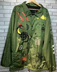 美品✨】アンダーカバー PUNK FLOYD ナイロンジャケット ブルゾン 緑