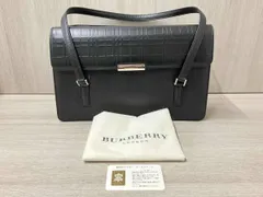 BURBERRY London バーバリーロンドン ハンドバッグ ブラック ノバチェック 保存袋有り