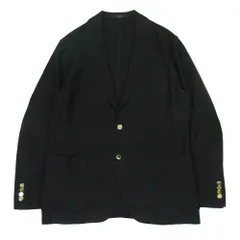 Mackintosh マッキントッシュ G1E28-190-09 LONDON ロンドン 金ボタン リネン混 2B テーラード ジャケット スーツ ブラック系 40【中古】のサムネイル