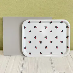 mina perhonen ミナペルホネン light berry red 木製トレイ 大 36×28㎝のサムネイル