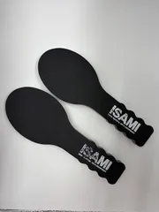 ISAMI 空手 ミット 黒 2点セットのサムネイル