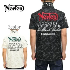 ノートン Norton 服 アパレル 262N1204 半袖ポロシャツ カラーポイント総柄ポロ ロゴ メンズ カジュアル トップス 262n1204のサムネイル