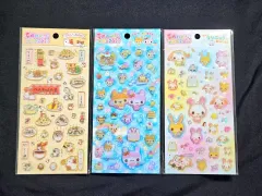 平成レトロ シール ステッカー ハムスター うさぎ 日本 古典