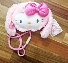 サンリオ マイメロディスピンズフェイスバッグとマスコット