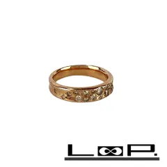 カシケイ ■中古■ メランジェ BD リング 指輪 アクセサリー ピンクゴールド ダイヤ K18 PG D0.60ct 6.8g #15 【590153】12のサムネイル