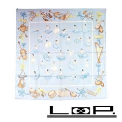 Q*p様 E3【美品】HERMES エルメス スカーフ カレ90 踊り子 バレリ
