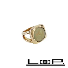 エルメス ■中古■ コロゾ リング 指輪 アクセサリー ホワイト PG GP ＃52 約12号 【554339】11のサムネイル