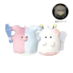 ★ピエローヌとフェアリーヌ★　蓄光ニコぬいキーホルダー　ボールチェーン付きぬいぐるみキーホルダー　オバケーヌ　クラックス　  4550451241805のサムネイル