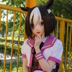 スペシャルウィーク ウマ娘 着ぐるみ マスク kigurumi コスプレ - メルカリ