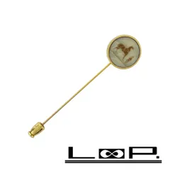 エルメス ■新同■ コロゾ ピンブローチ アクセサリー ファッション 馬 アニマル ゴールド GP 【537172】11のサムネイル