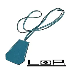 エルメス ■中古■ クロシェット ネックレス キーリング レザー ライトブルー □D刻 【623745】13のサムネイル