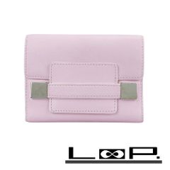 DELVAUX デルヴォー 三つ折り財布 コンパクトウォレット マダム ピンク