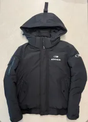 EIDER ダウン ブラック M 状態良し / フード取り外し 冬ダウンのサムネイル