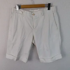 PT TORINO ピーティートリノ ショートパンツ BERMUDA バミューダ 無地 ホワイト 48 メンズ 古着 クラシック シンプルのサムネイル