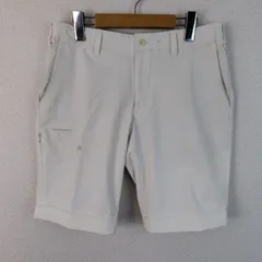 BEAMS GOLF ビームスゴルフ ショートパンツ ワンポイント ホワイト S メンズ 古着 スポーツMIX シンプルのサムネイル