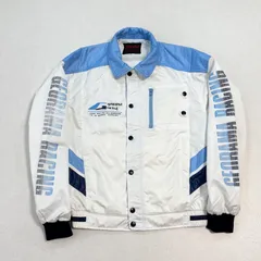 YAMAHA georama racing ナイロンジャケット レーシングジャケット ブルゾン バイク 当時物 Lサイズのサムネイル