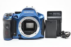 <평품> PENTAX K-30 바디 크리스탈 블루｜유효 1628만 화소 APS-C｜방진 방적 사양×시야율 100% 광학 파인더 탑재