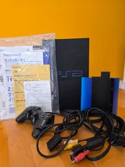 期間限定セール【少し難あり】PS2 本体 SCPH-39000 純正付属品・メモカ付き すぐ遊べるセットのサムネイル