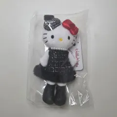 ハローキティ マスコット スタイルアップ ぬいぐるみ キーホルダー (ツイード)