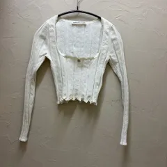 alexanderwang.T アレキサンダーワン Pointelle Blouse ブラウス 4KC3231021 ホワイト size:xs 【代官山B05】のサムネイル