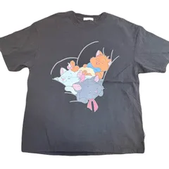 little sunny bite 半袖　Tシャツ　おしゃれキャット　マリー　Sサイズ　ブラック　両面プリント　バッグプリント　ディズニー　猫のサムネイル