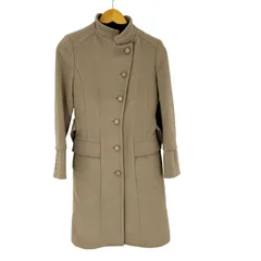 ボディドレッシングデラックス BODY DRESSING Deluxe ANGOLA＆WOOL アンゴラ混 ベルト付き コート レディース JPN：38 のサムネイル