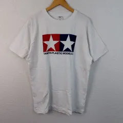 TAMIYA タミヤ Tシャツ フロントロゴプリント ホワイト XL メンズ 古着 ストリート ナード系のサムネイル
