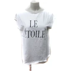 ルーニィ LOUNIE Tシャツ カットソー フレンチスリーブ F 白 ホワイト /YIのサムネイル