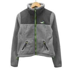 ホリスター Hollister ロゴ刺繍 フリースジャケット  レディース import：S のサムネイル