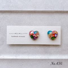 ハンドメイド ピアス No.410 パープル - メルカリ