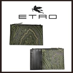 ETRO エトロ Crown Me ビジュー ペイズリー スマホショルダーバッグ 