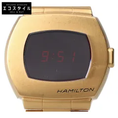 HAMILTON　ハミルトン　H52424130 ゴールド アメリカンクラシック デジタル腕時計　-のサムネイル
