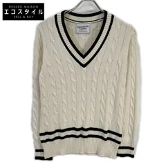 Deuxieme Classe　ドゥーズィエムクラス　コットン×カシミヤ チルデンニット　Fのサムネイル
