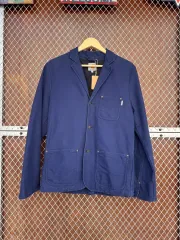 Carhartt カーハート ダックキャンバス ネイビー フレンチ ワークジャケット ブレザー ジャケット M