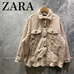 ZARA ザラ メンズ L ベージュ コーデュロイ ジャケット ブルゾン 春 秋