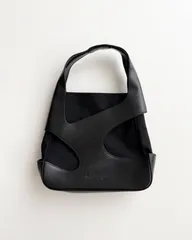 1990s Salvatore Ferragamo cutout handle bag サルバトーレ　フェラガモ　1990年台　オリジナル　カットアウト　ハンドバッグ　トートーバック　ドッキング　1990s アーカイブ　archive スペシャルのサムネイル
