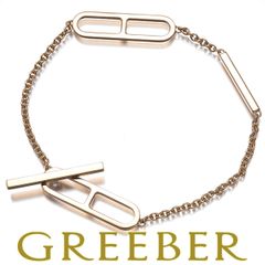 エルメス エヴァーシェーヌダンクル ホワイトゴールドK18 ブレスレット 