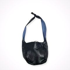 SUN REMY サンレミー パイソン ハンドバッグ ブラック 2way - メルカリ