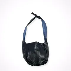 Carlos Falchi / パイソンレザーショルダーバッグ 参考定価：80,000程度のサムネイル